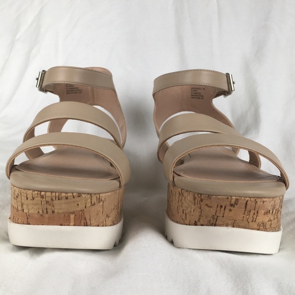 Madden Platform Strappy Sandals Women’s Size 10M - Picture 4 of 13